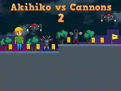 Spil Akihiko vs Cannons 2 online