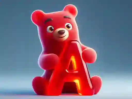 Spil Gummy Letter Pop online