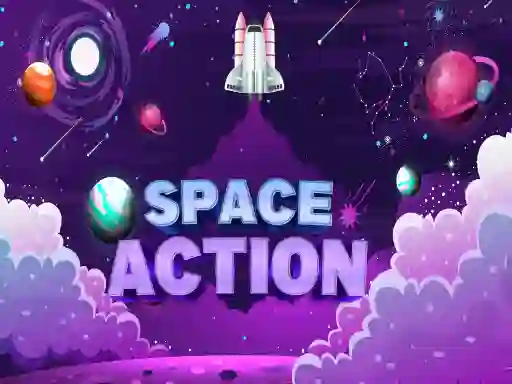Spil Space Action online