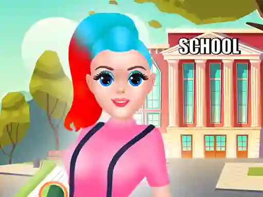 Spil First Day of School online