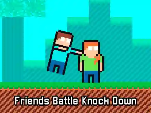 Spil Friends Battle Knock Down online