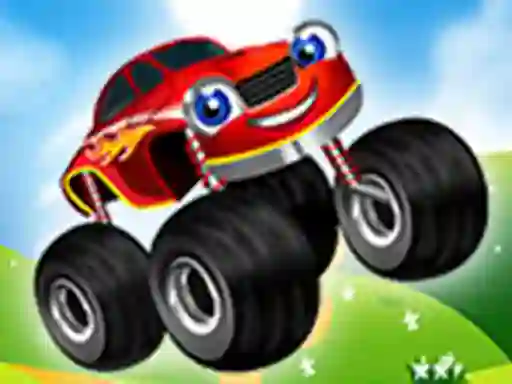 Spil Monster Trucks Kids Racing online
