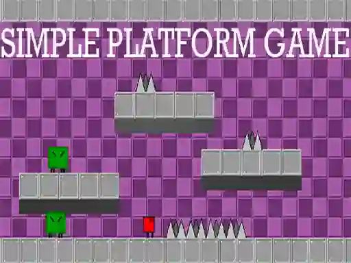 Spil Simple Platform game online