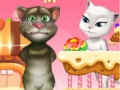 Spil Talking kat Tom kysser Angela 2  online