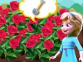 Spil Kold Heart: Elsa vokser roser  online