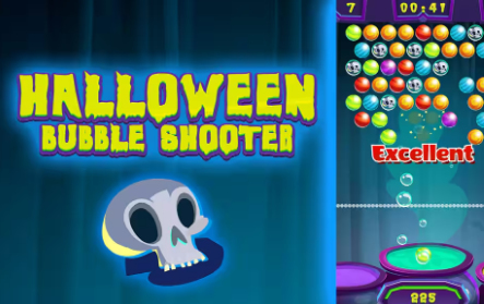 Spil Halloween Bubble Shooter online