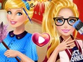Spil Askepot og Barbie rivalisering  online
