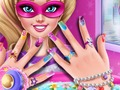 Spil Superhero dukke manicure  online