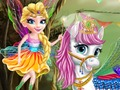 Spil Prinsesse Fairytale Pony Grooming  online