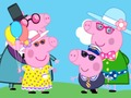 Spil Peppa Pig: Familie Dress Up  online