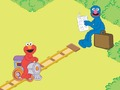 Spil 123 Sesam Street: Train Track Engineers  online
