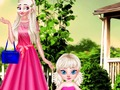 Spil Mor Elsa og baby Photoshoot  online