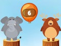 Spil Jungle Balloons Subtraktion  online