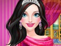 Spil Sød prinsesse spa salon online