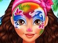 Spil Oceanien Princess Moana Face Art  online