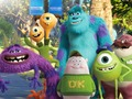 Spil Monsters University Tic-Tac-throw online