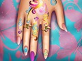 Spil Det virkelige liv: Blomstermanicure  online