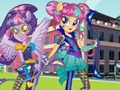 Spil Piger fra Equestria. Venskabsspil: Bueskydning  online