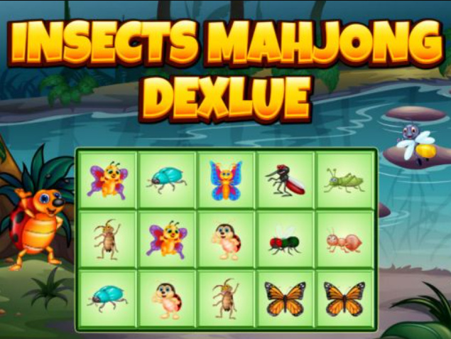 Spil Insekter Mahjong Deluxe online