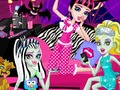 Spil Monster Slumber Party Funny Faces online