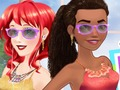 Spil Ariel og Moana: Prinsesser på ferie  online