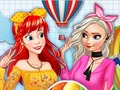 Spil Modeprinsesser og ballonfestival  online
