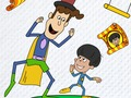 Spil The Adventures of Napkin Man! Dårlig hår dag  online