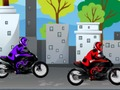 Spil Matematisk motorcykel racing: kamp sammenligning  online