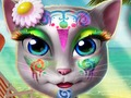 Spil Kitty Beach Makeup online