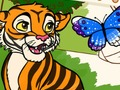 Spil Farve mig: Jungledyr  online