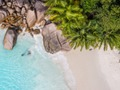 Spil Seychellernes strand puslespil  online