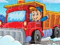 Spil Winter Truck Jigsaw online