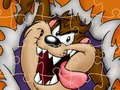 Spil Tegnefilm Halloween puslespil  online
