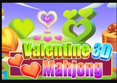 Spil Valentine 3d Mahjong online