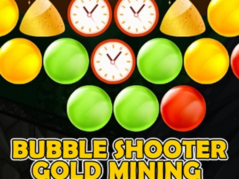 Spil Boble shooter guld minedrift online