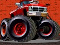 Spil Crazy Monster Trucks Puzzle online