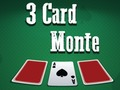 Spil 3 kort Monte  online
