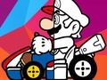 Spil Mario Driving Coloring Book online