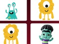 Spil Monsters hukommelseskamp online