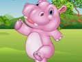 Spil Hippo Jigsaw online