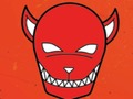Spil Halloween maske farvelægning  online
