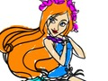 Spil Tilbage til skolen: Cute Girl Coloring  online