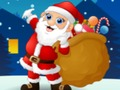 Spil Julemanden puslespil  online