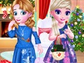 Spil Baby søstre juledag  online