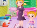 Spil Babyhazel badeværelse hygiejne  online