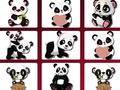 Spil Cute Panda Memory Challenge online
