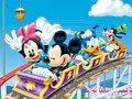 Spil Mickey i rutsjebane - Indstil blokke  online