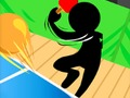 Spil Stickman Ping Pong online