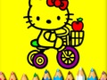 Spil Tilbage til skolen: Sweet Kitty Coloring  online