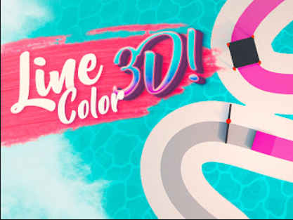 Spil Linjefarve 3D  online